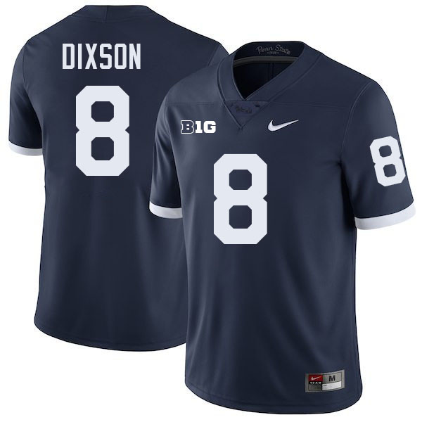 Daryus Dixson Penn State Jersey,PSU Nittany Lions #8 Daryus Dixson Football Uniforms-Retro